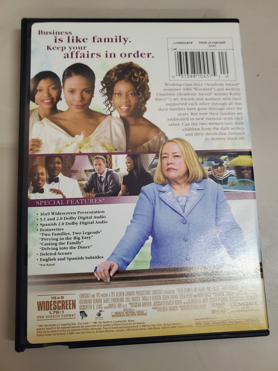 The Family That Preys 2008 Widescreen DVD Kathy Bates Kadee