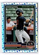2023 Panini Prizm USA Baseball Gavin Grahovac #50 Stars National Team