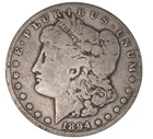 1894-O Morgan Silver Dollar VG / FINE RARE TOUGH DATE!