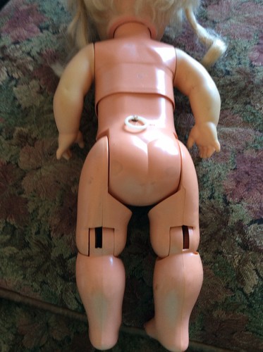 Muñeca Mattel 1978 ~ bebé crece ~ cuerda con cuerda ¿no funciona? - Imagen 7 de 12