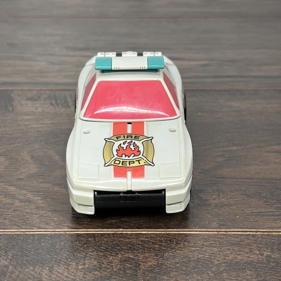 Vintage Transformers G1 Headmaster Fire Chief carro somente corpo Hasbro 1987 - Imagem 2 de 4