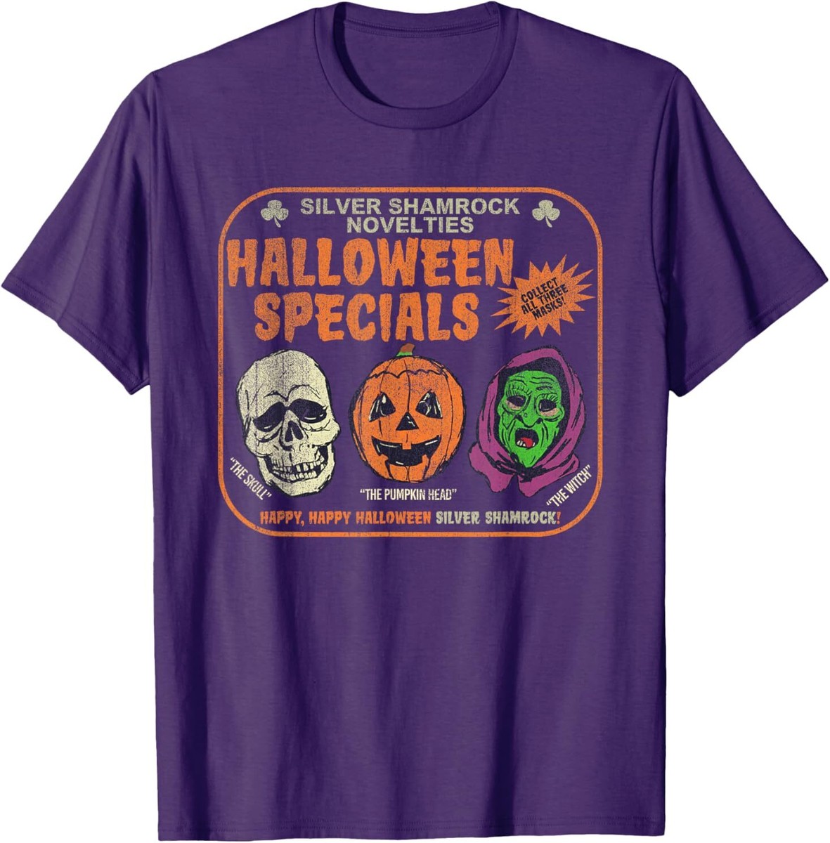 Silver Shamrock T Shirts Nightmare Nostalgia