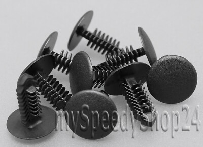 20x Tannenbaum Befestigung Clips Innenverkleidung Klip Universal Ø 8mm Kopf 18mm