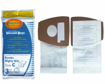 3 Eureka C Allergy Mighty Might Bags White Westinghouse Floorshow Home Cleaning