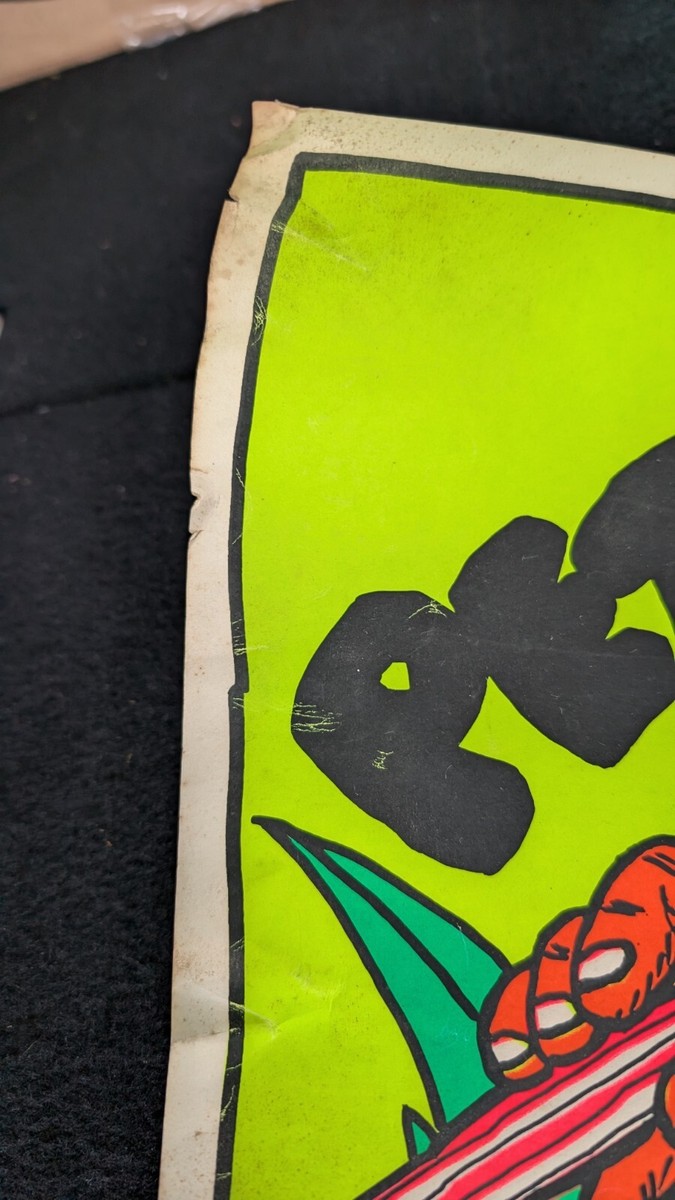 Peter Pot Pusher 1972 One Stop Poster original blacklight poster