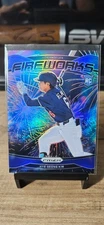 Hye-Seong Kim RC / 99 Blue Fireworks Prizm (2025 Panini Prizm #14) Color Match