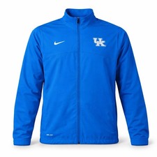 Nike Dri-Fit UK Kentucky Wildcats Team Issued 1/4 Zip Pullover Blue Men’s Large