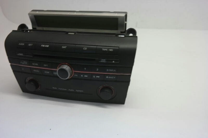 05 2005 MAZDA 3 RECEPTOR SINTONIZADOR DE RADIO AM FM CD CON PANEL DE AJUSTE Foto 2 de 4