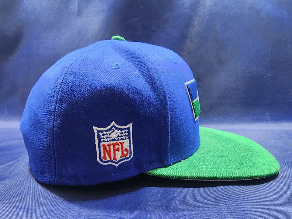 Gorra New Era Seattle Seahawks Azul/Verde 9Fifty Gorra Ajustable Snapback Foto 4 de 4
