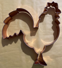 Very Big Heavy Duty Copper Metal Rooster Chic...