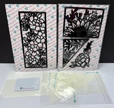 Diamond Press FLOWER MARKET Sunflowers Dies Stencils