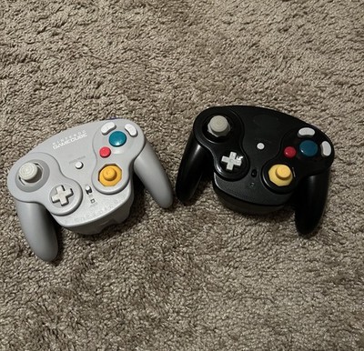 OEM Nintendo WaveBird Controller and Unbranded WaveBird Controller W/O Dongles