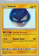 Voltorb Shiny Holo Rare Hidden Fates: Shiny Vault SV13/SV94 LP-NM