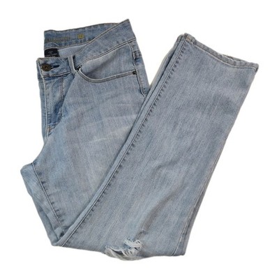 Faded Glory Women's Blue Jeans Size 12A  Straight Leg  5 Pockets (26030115)