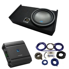 Fits 09-14 Ford F-150 Super Cab Alpine S-W12D4 Single 12" Sub Box & S-A60M Amp