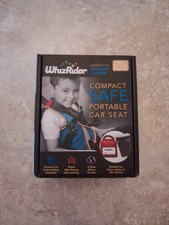 WhizRider Portable Car Seat-Compact 3yrs Age SIZE-SMALL 30-55lbs Fits In Purse