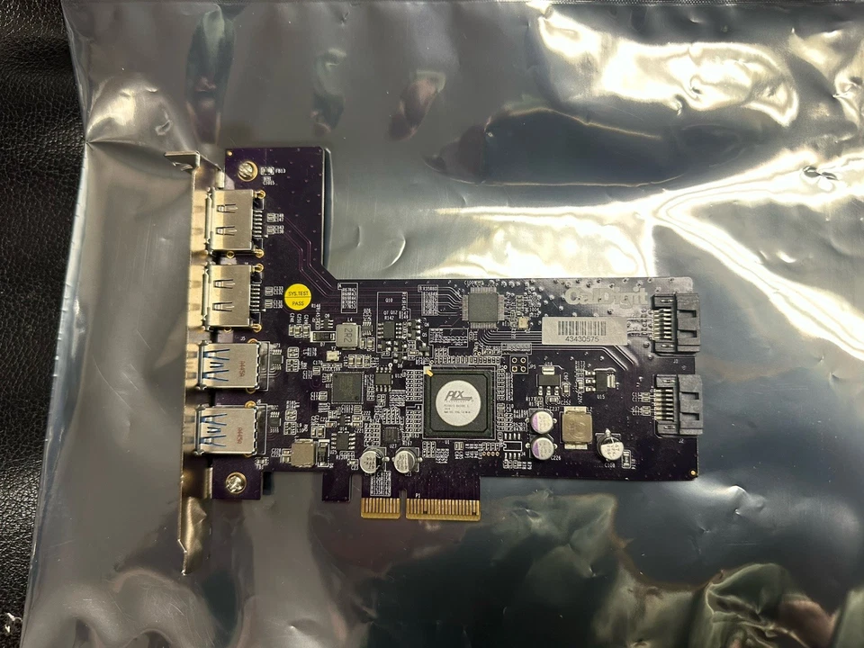 Caldigit CAL-85353 Fasta 6QU3 Rev 1.0 PCIe USB 3.0 & 6Gb/s ESATA Expansion Card - Image 3 of 3