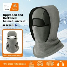 Polar Fleece Outdoor Warm Ear Protection Hat Scarf Cycling Mask Winter Sports