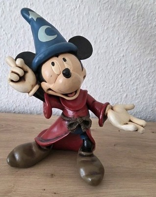 Mickey Mouse Zauberlehrling Figur 90 er Jahre 26cm handbemalt Micky Maus Disney 