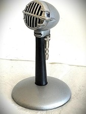 Vintage ASTATIC JT-30 Crystal Microphone, working element, stand  adapter plug