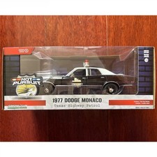 Greenlight 1/24 1977 Dodge Monaco Texas Highway Patrol Collectible Car