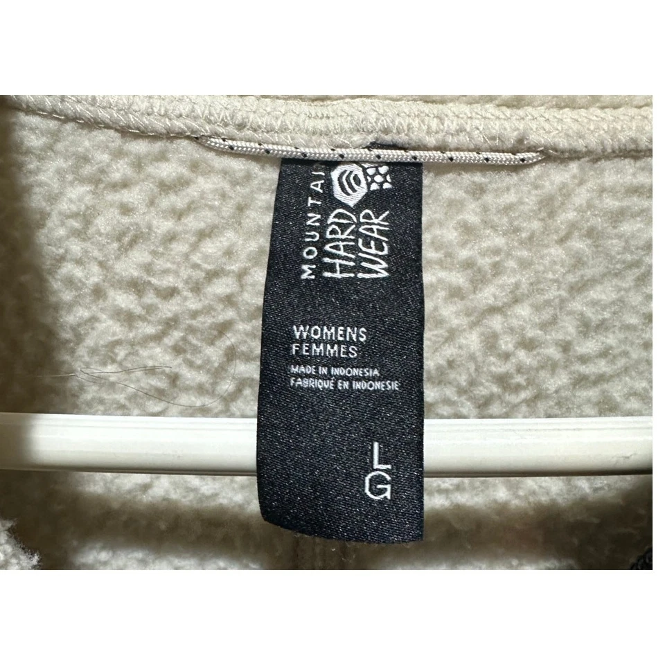 Chaqueta polar Mountain Hardwear para mujer HiCamp manga larga cremallera completa talla grande Foto 3 de 4