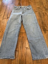 Levi  s Women  s Jeans Ribcage Straight Ankle Size 28
