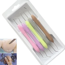 5Pcs/set Dental Resin Filler Aesthetic Restoration Kit Fit for Lm Resin Knife