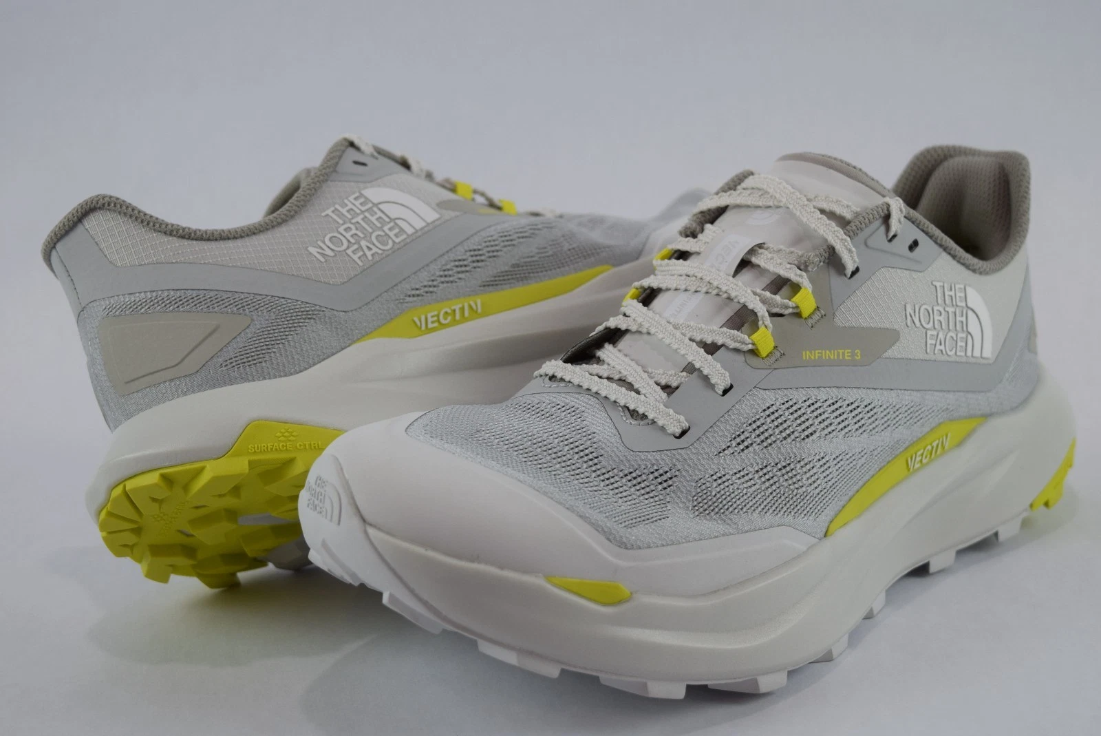 Mens North Face Vectiv Infinite 3 Trail Running Sneakers sz 12.5 Hiking Gray