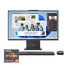 Lenovo IdeaCentre AIO 27" All-In-One FHD 8GB 512GB SSD - Luna Grey F0HQ0008US