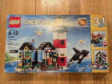 LEGO CREATOR: Lighthouse Point (31051) Sealed Whale Retired 
