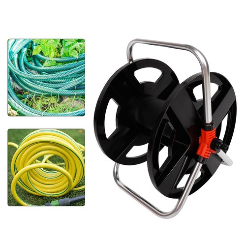 GE Wasser Rohr Auto Roll 35 Meter Wasser Rohr Lagerung Regal Schlauch Reel Seil - Bild 4 von 7
