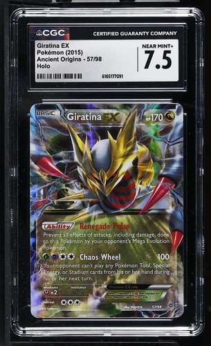Giratina-EX graded CGC 7.5 for sale on eBay