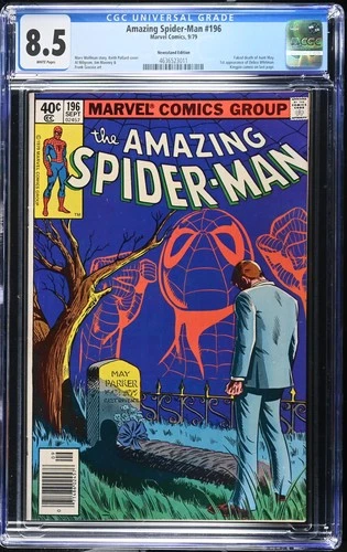 Amazing Spider-Man #196 1979  Newsstand Marvel Comics CGC 8.5