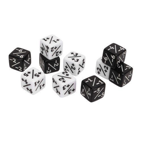 20pcs 16mm Dice Counters Black And White Dice D6 Dice For Math Teaching IP - Picture 12 of 12