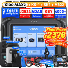 XTOOL X100MAX2 KC501 KS1 SK1 M822 IMMO Key Pr...