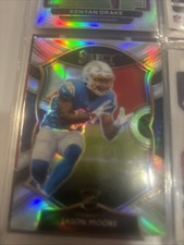 Jason Moore 2020 Select Silver Prizm Rookie RC #78 Los Angeles Chargers
