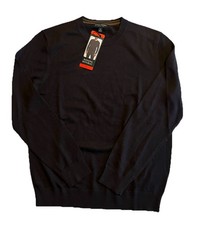 NEW Banana Republic Men  s Merino Crewneck Sweater - Medium Brown