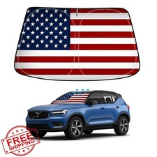 Bestview Volvo XC90 16-24 USA Flag Sun Shade