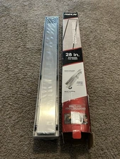 RELN Linear Shower Drain 28" Stainless Steel Plumbing Part w/ Tile Insert Cover