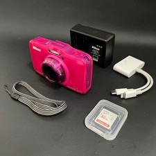 Nikon COOLPIX S31 Pink Compact Digital Camera Tested Working Seller Japan