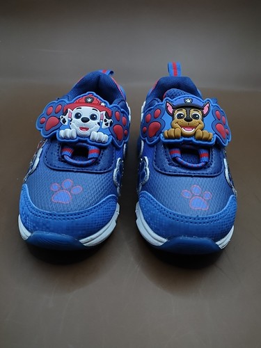 Small Child Shoe Paw Patrol Chase And Marshall Light Up Shoe Size 5 - Picture 2 of 6