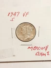 1927 S VF+ MERCURY DIME RARE