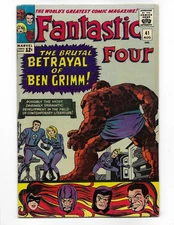 Fantastic Four 41 1965 Marvel Comics VG/F 5.0 Sandman Medusa Wizard Thing