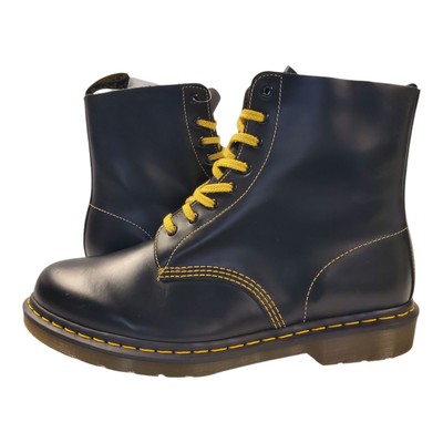 DR. MARTENS Boots 1460 PASCAL Mens Size 14 Black Leather 