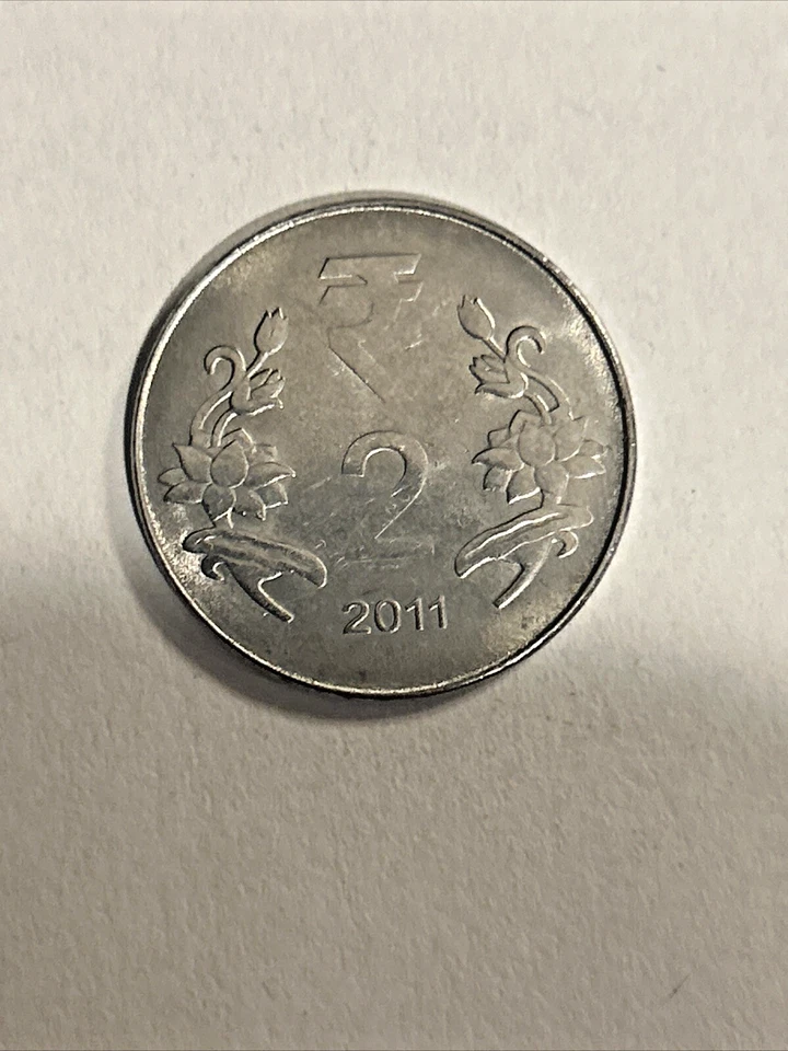 2011 • India 2 RUPEES Coin - Image 2 of 2