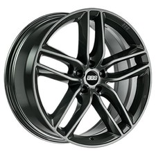 1x BBS SX kristallschwarz 7.5Jx17 5x112 ET45