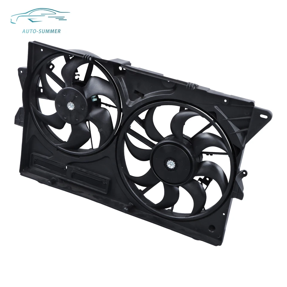 DG1Z8C607C A/C Radiator Fan Fit For 2013-2016 Lincoln MKS 2013-2019 Ford Taurus - Image 3 of 4