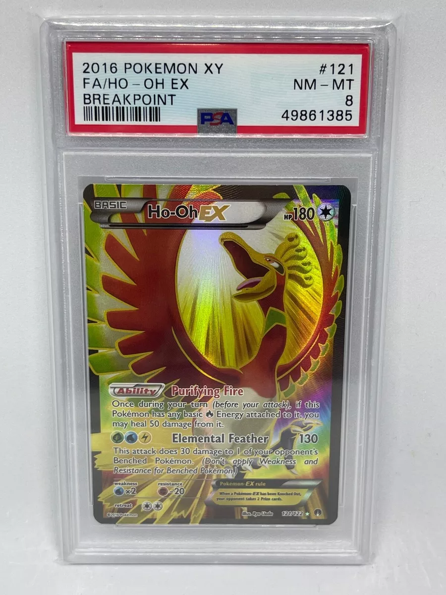 Ho-Oh EX (Full Art) - XY - BREAKpoint - Pokemon