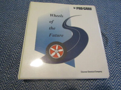 1990'S Chevron Wheels Of The Future Pro-Gard Händler Marketing Sales Album
